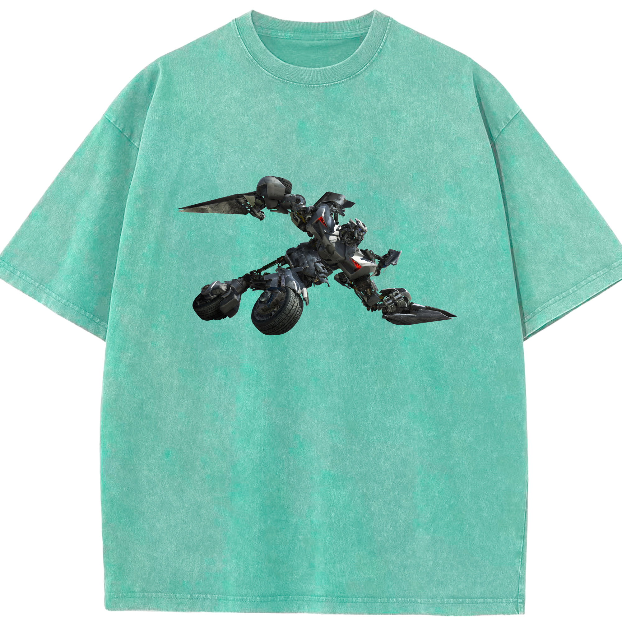 （画像用） Transformers トランスフォーマー 綿100% ヴィンテージ風 半袖Tシャツ（フロントプリント）